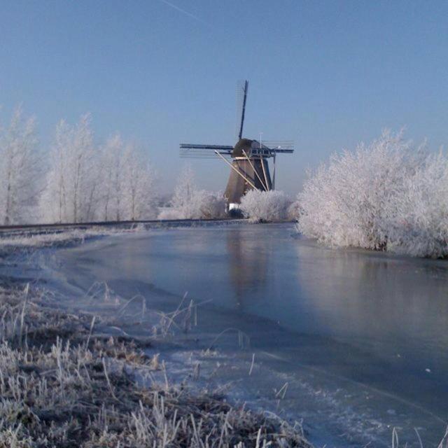 Mondriaanmolen, A Real Windmill Close To Amsterdam Abcoude Dış mekan fotoğraf
